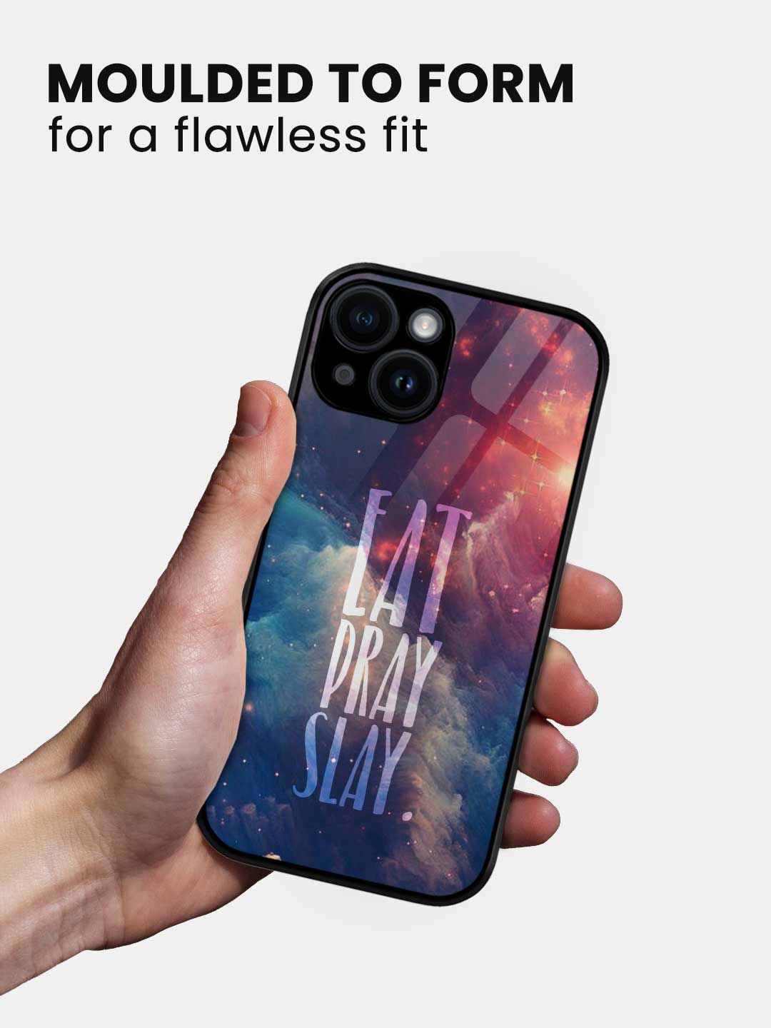 Eat Pray Slay - iPhone 13 Mini Glass Cover