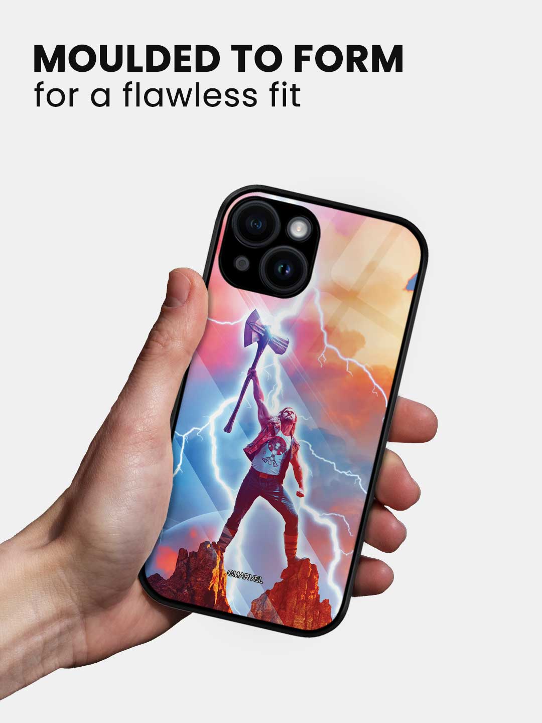 Raise the Stormbreaker - iPhone 13 Mini Glass Cover