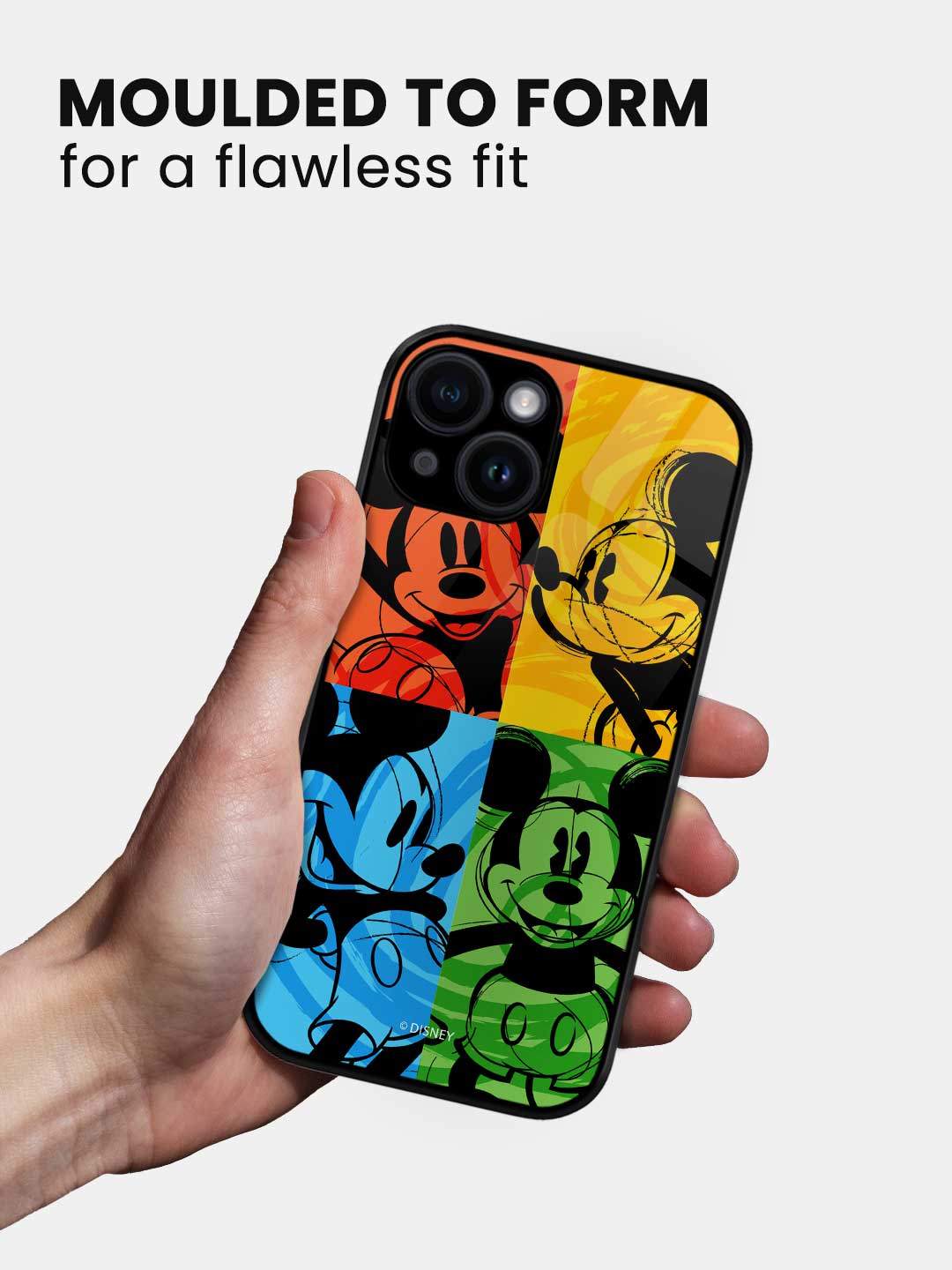 Shades of Mickey - iPhone 13 Mini Glass Cover