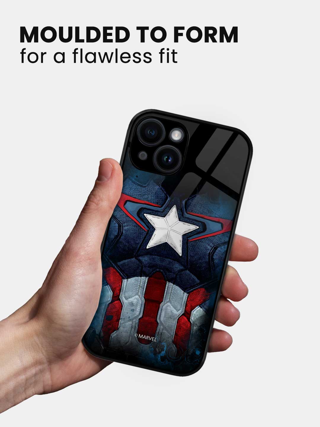 Suit up Captain - iPhone 13 Mini Glass Cover
