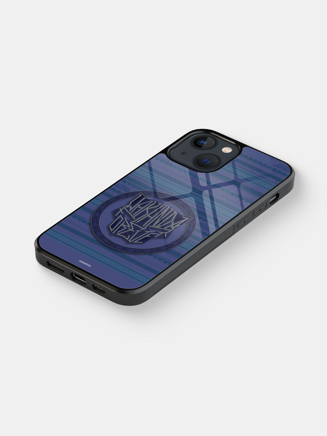 Wakanda Forever Black Panther Head - iPhone 13 Mini Glass Cover