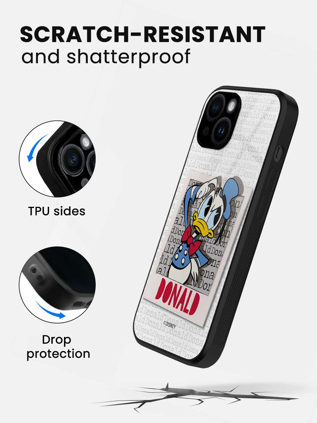 Hello Mr Donald - iPhone 13 Mini Glass Cover