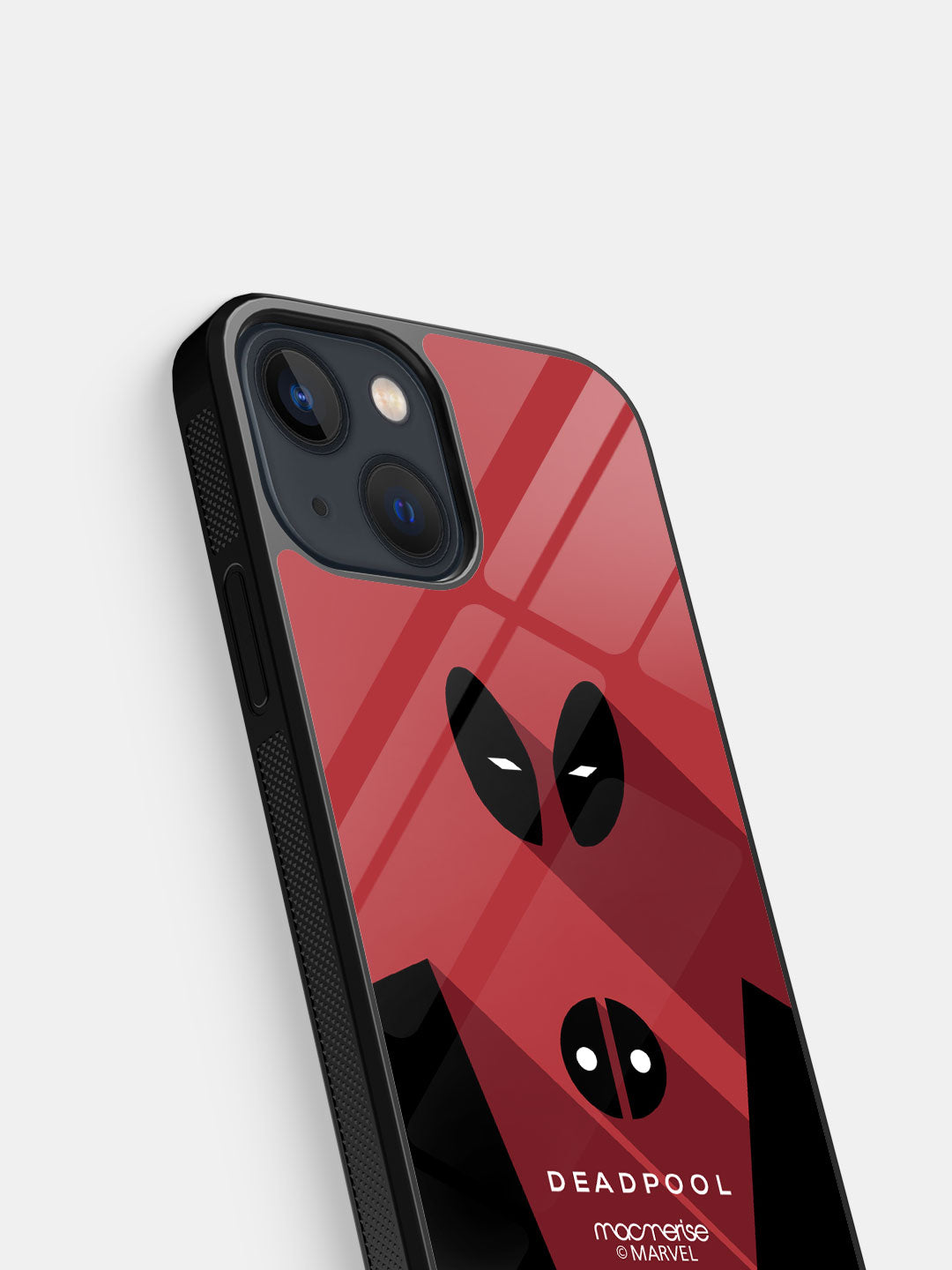 Minimalistic Deadpool - iPhone 13 Mini Glass Cover