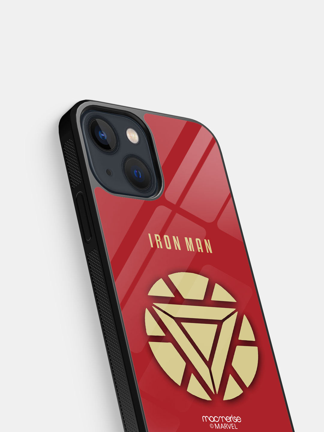 Minimalistic Ironman - iPhone 13 Mini Glass Cover