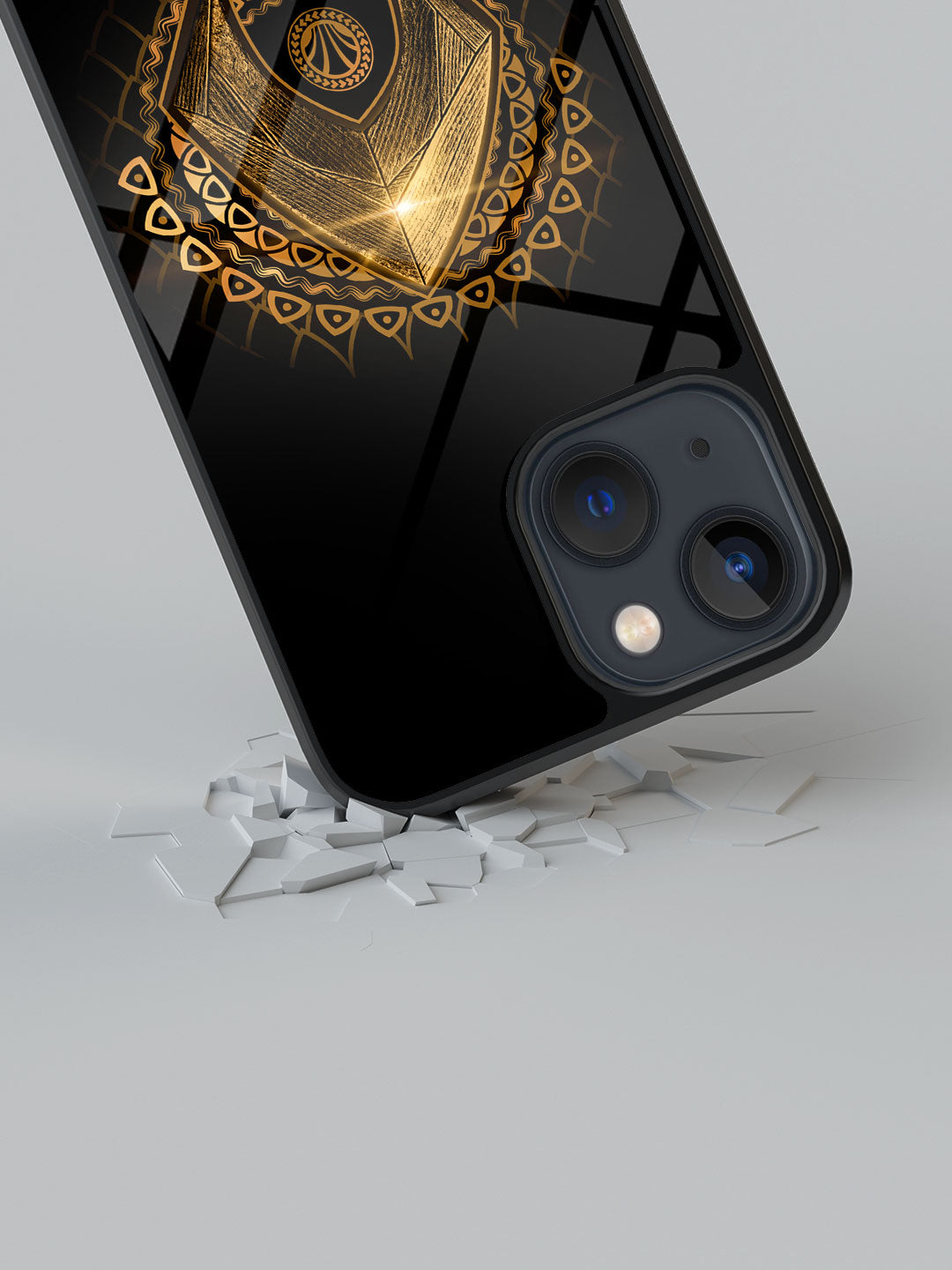 Aquaman Logo - iPhone 13 Mini Glass Cover