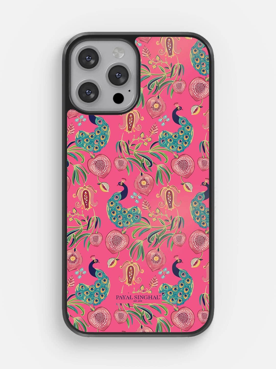Payal Singhal Anaar and Mor Pink - iPhone 13 Pro Cover