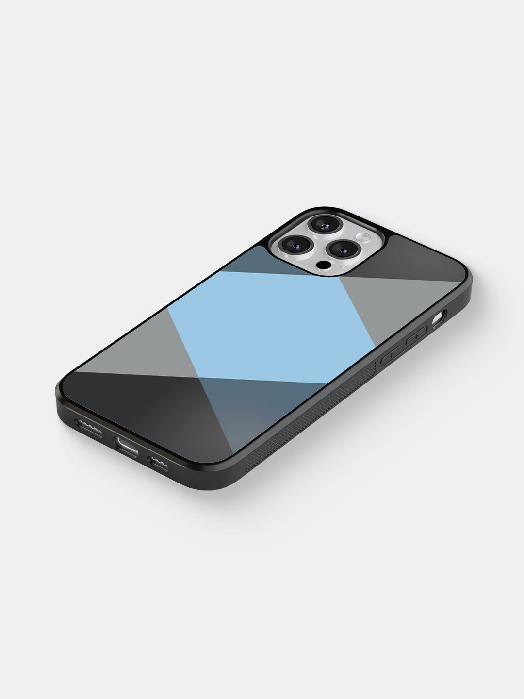 Criss Cross Blue - iPhone 13 Pro Cover