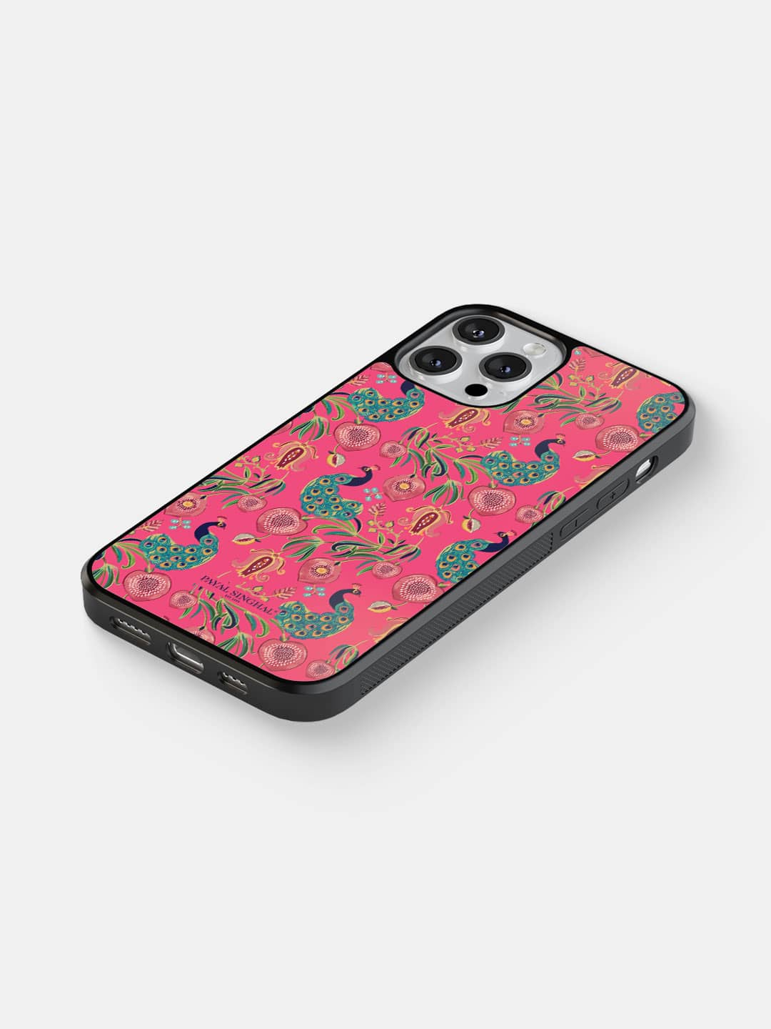 Payal Singhal Anaar and Mor Pink - iPhone 13 Pro Cover