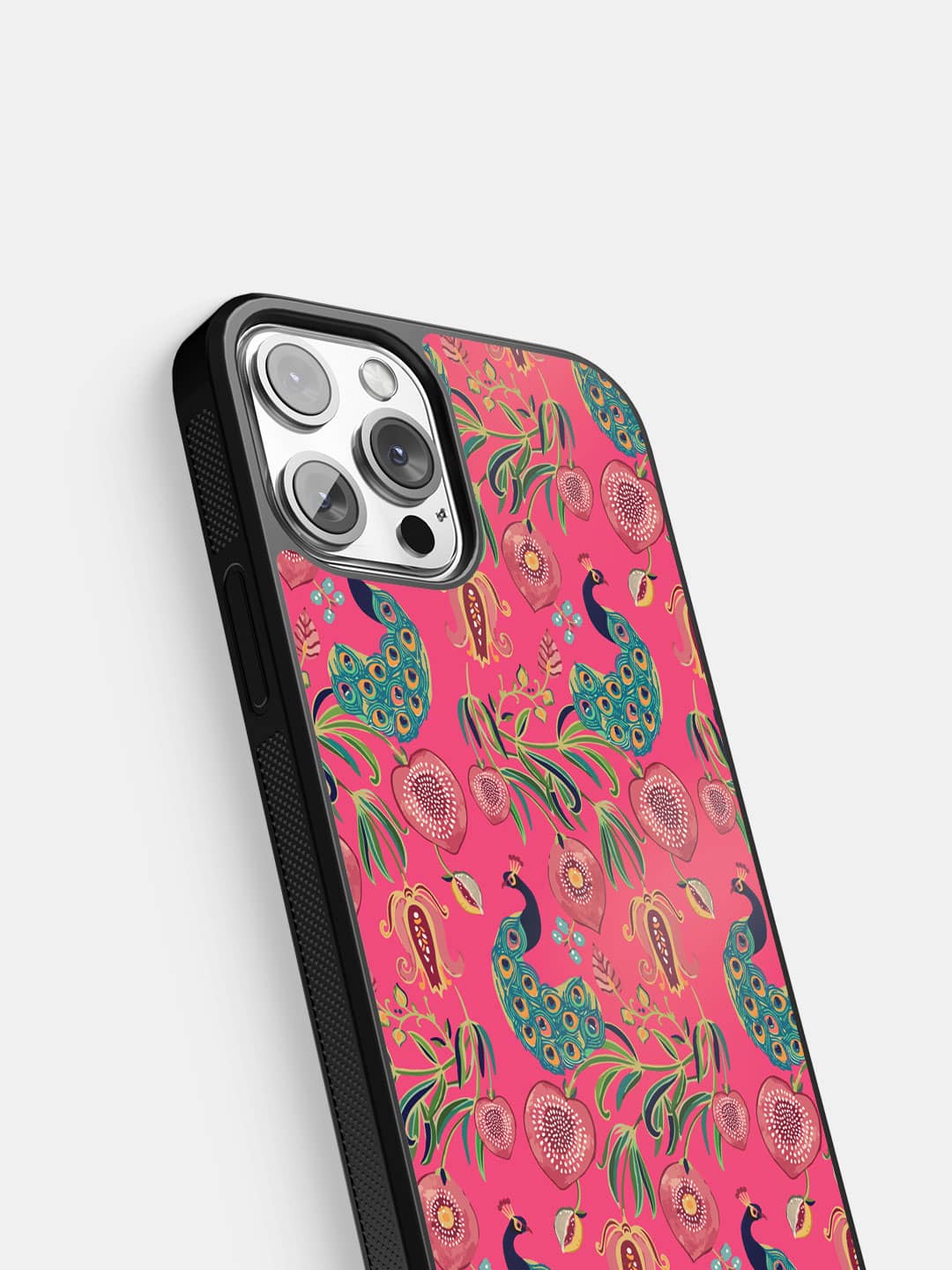 Payal Singhal Anaar and Mor Pink - iPhone 13 Pro Cover