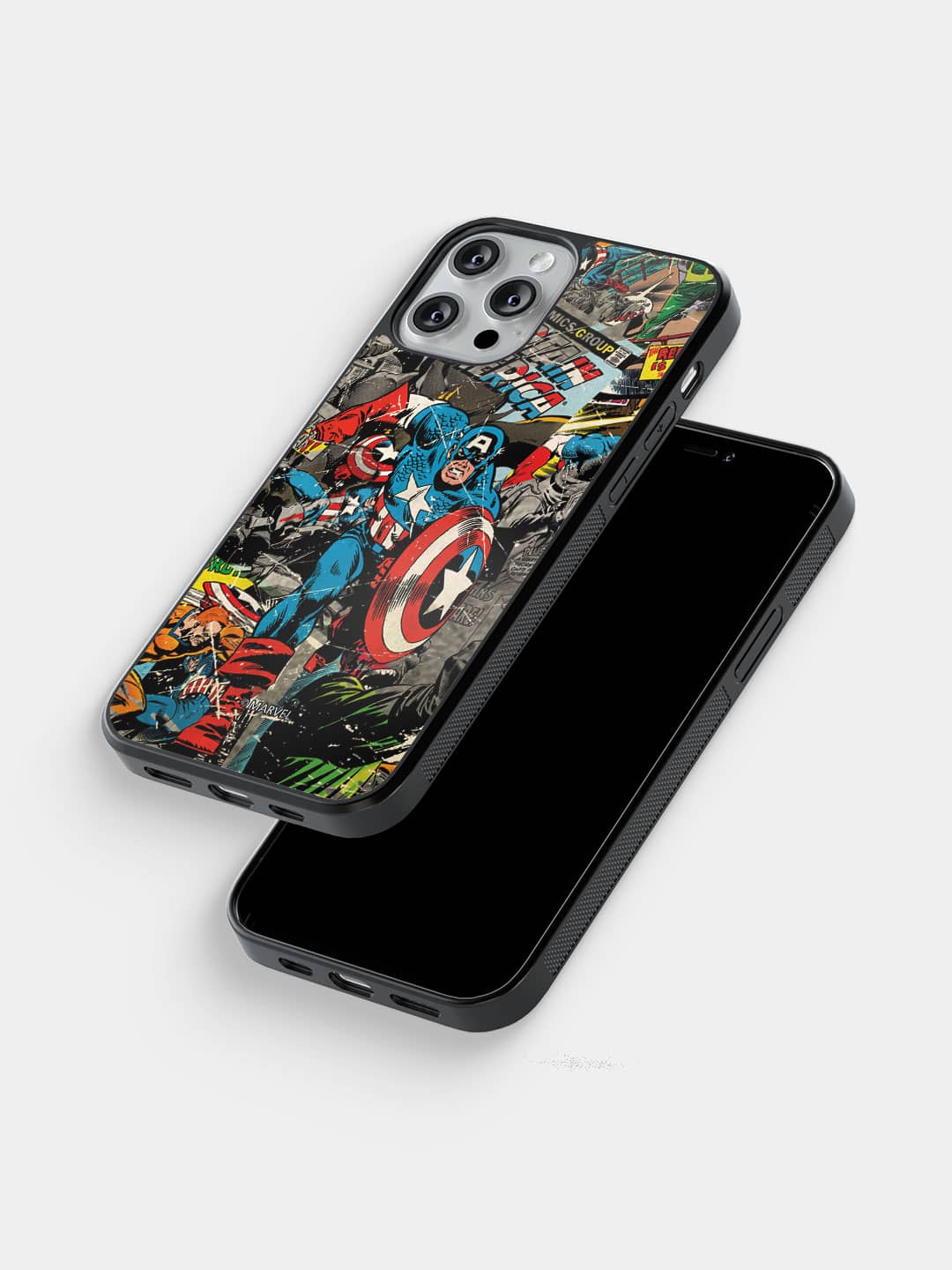 Comic Captain America - iPhone 13 Pro Cover