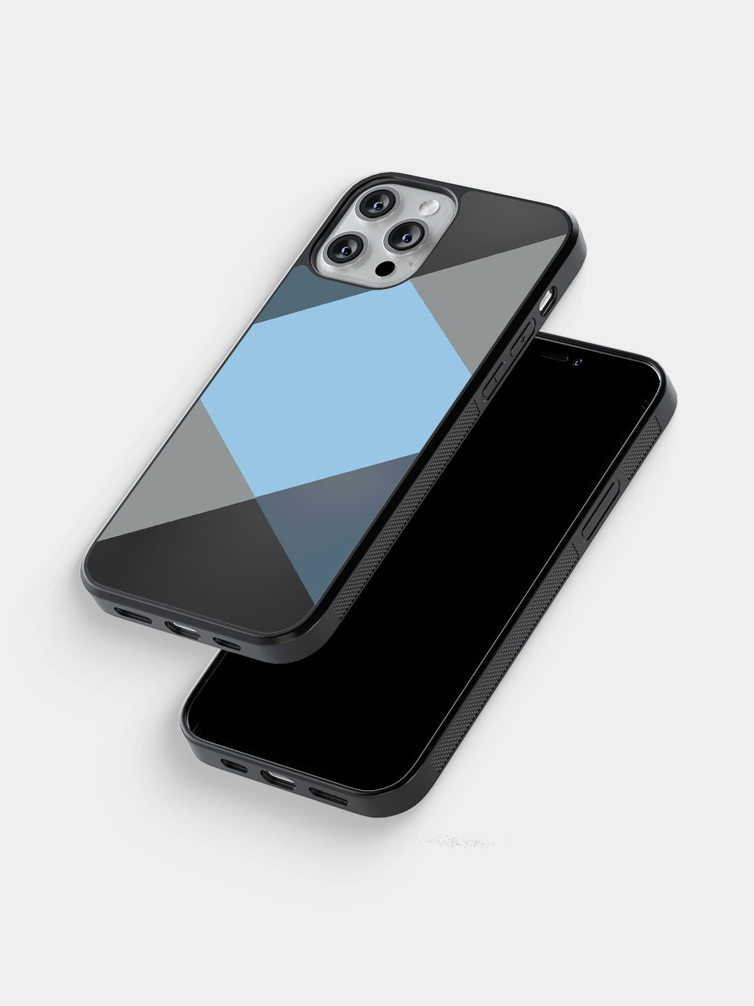 Criss Cross Blue - iPhone 13 Pro Cover