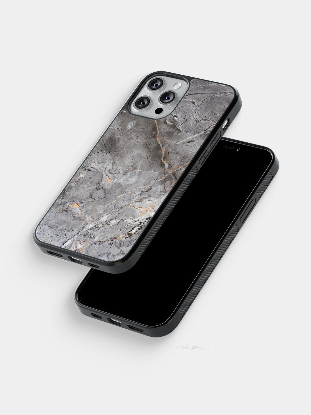 Graphite Hues - iPhone 13 Pro Bumper Cover