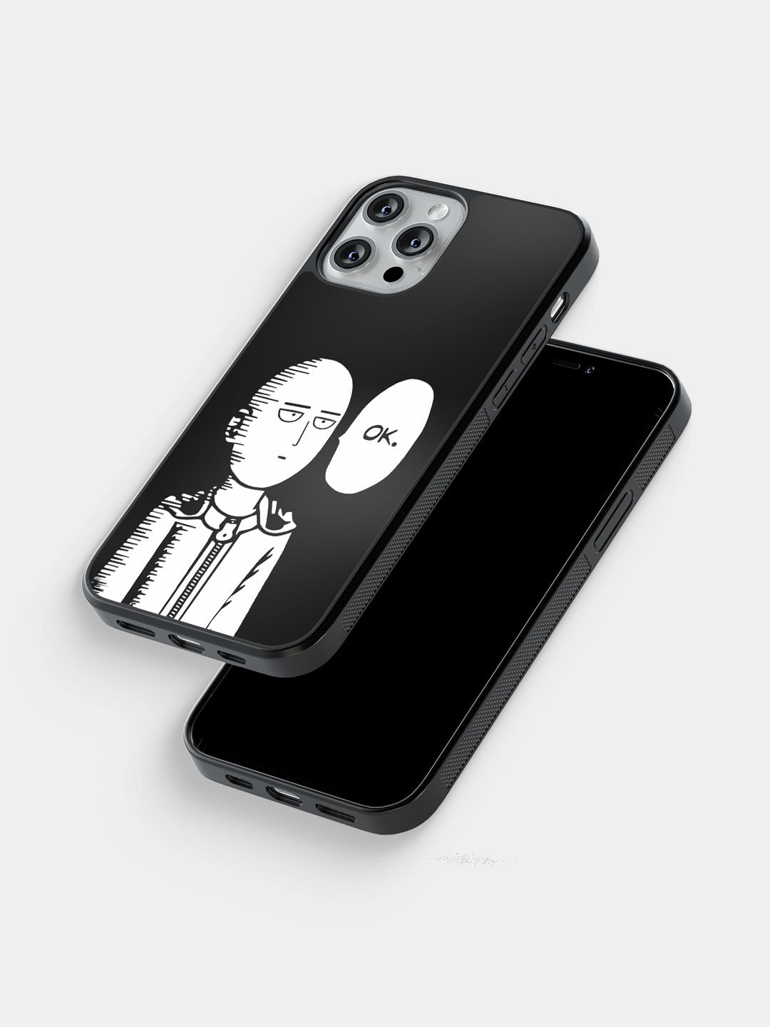 Saitama not Impressed - iPhone 13 Pro Bumper Cover