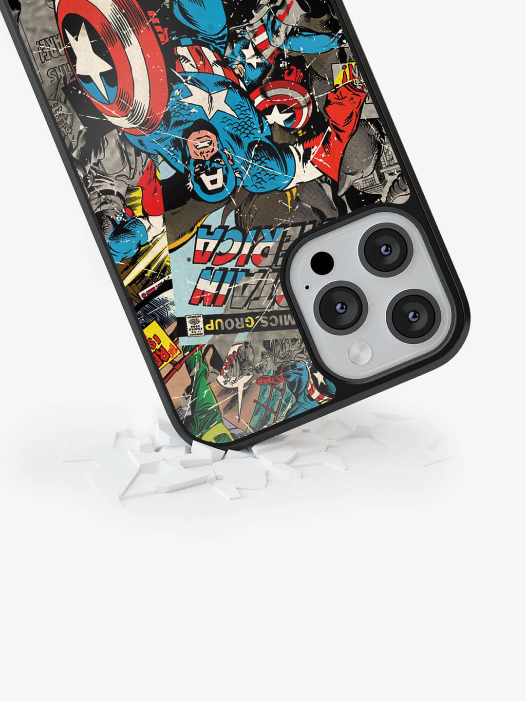 Comic Captain America - iPhone 13 Pro Cover