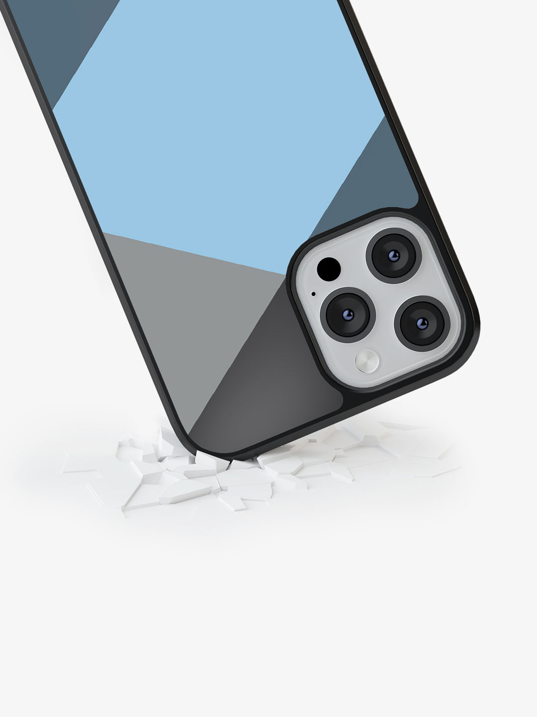 Criss Cross Blue - iPhone 13 Pro Cover