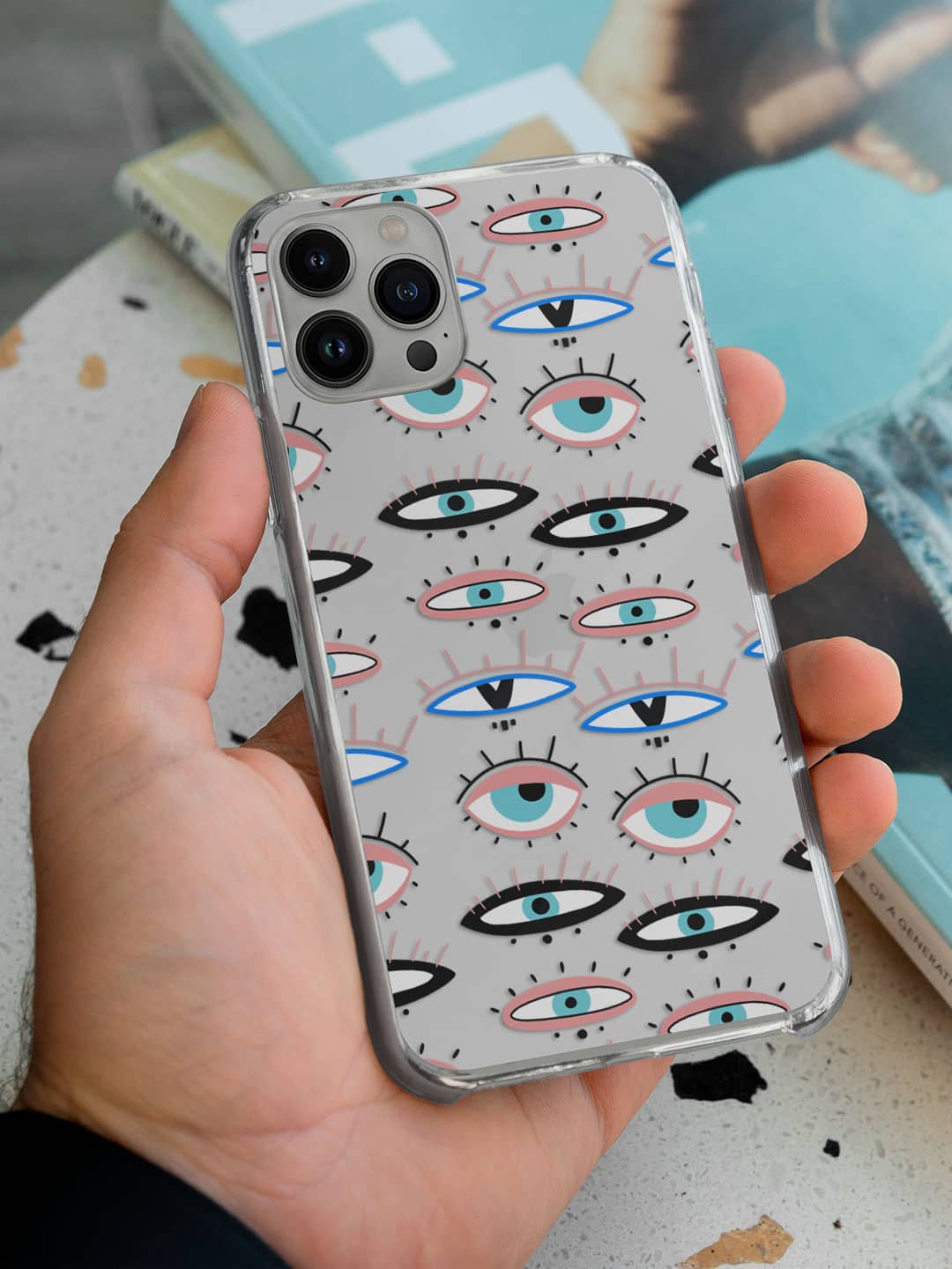 Eye Game - iPhone 13 Pro Clear Cover