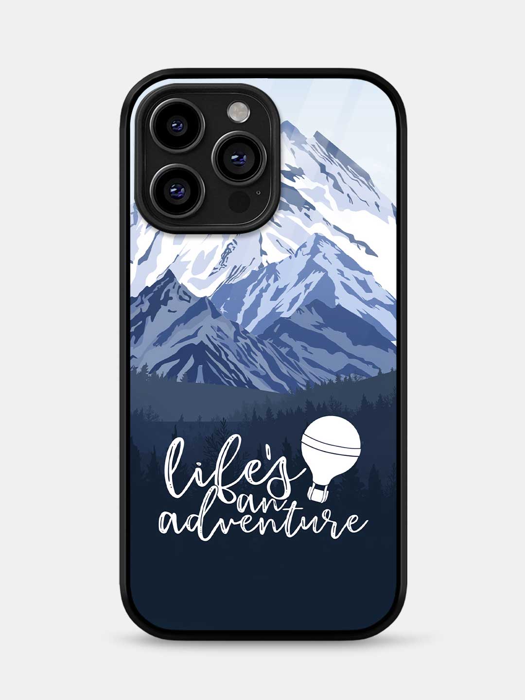 Lifes an Adventure - iPhone 13 Pro Glass Cover