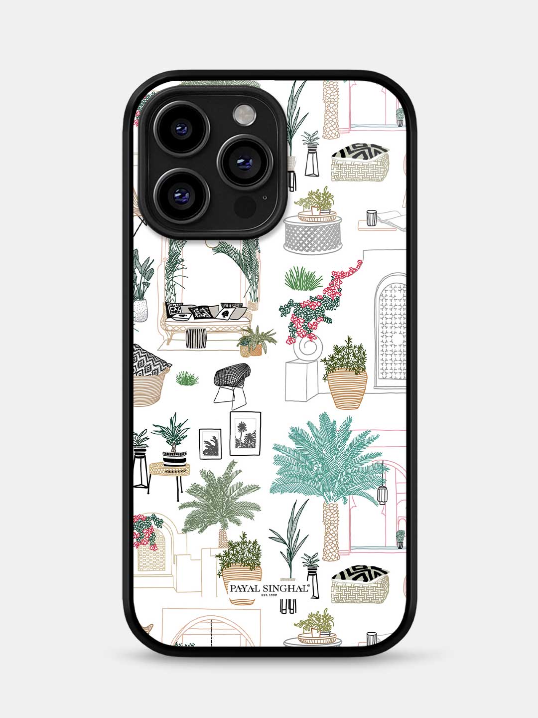 Payal Singhal Cafe Morrocco - iPhone 13 Pro Glass Cover