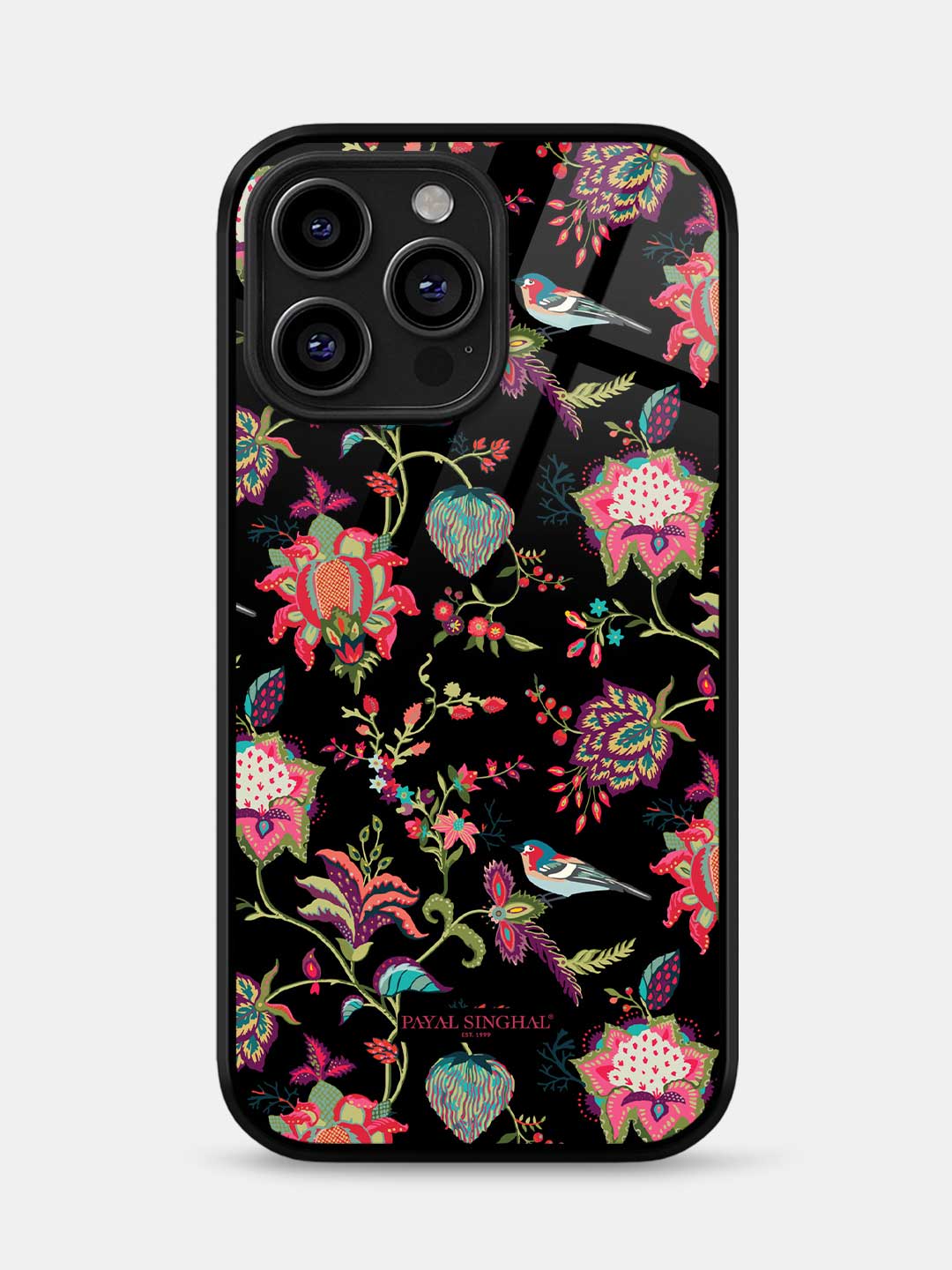 Payal Singhal Chidiya Black - iPhone 13 Pro Glass Cover