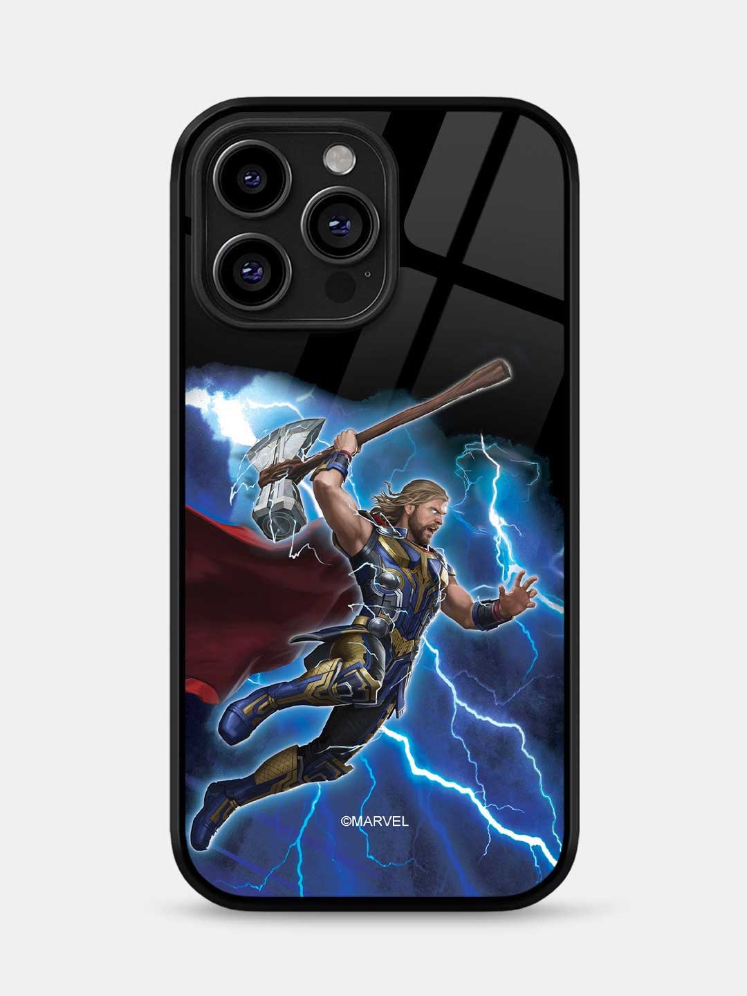 Worthy Thor Attack - iPhone 13 Pro Glass Cover