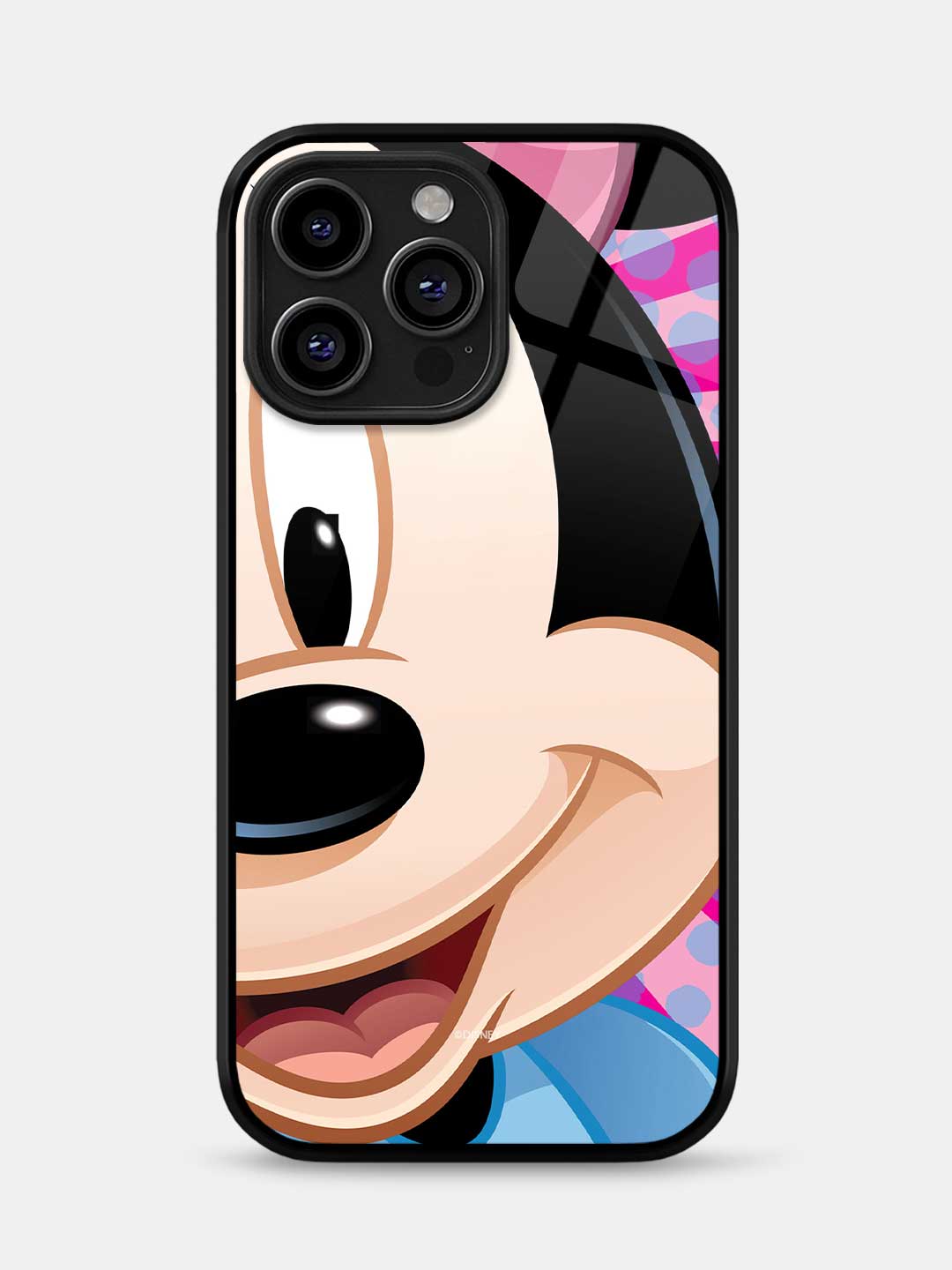 Zoom Up Minnie - iPhone 13 Pro Glass Cover