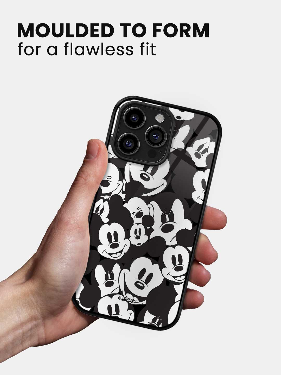 Mickey Smileys - iPhone 13 Pro Glass Cover