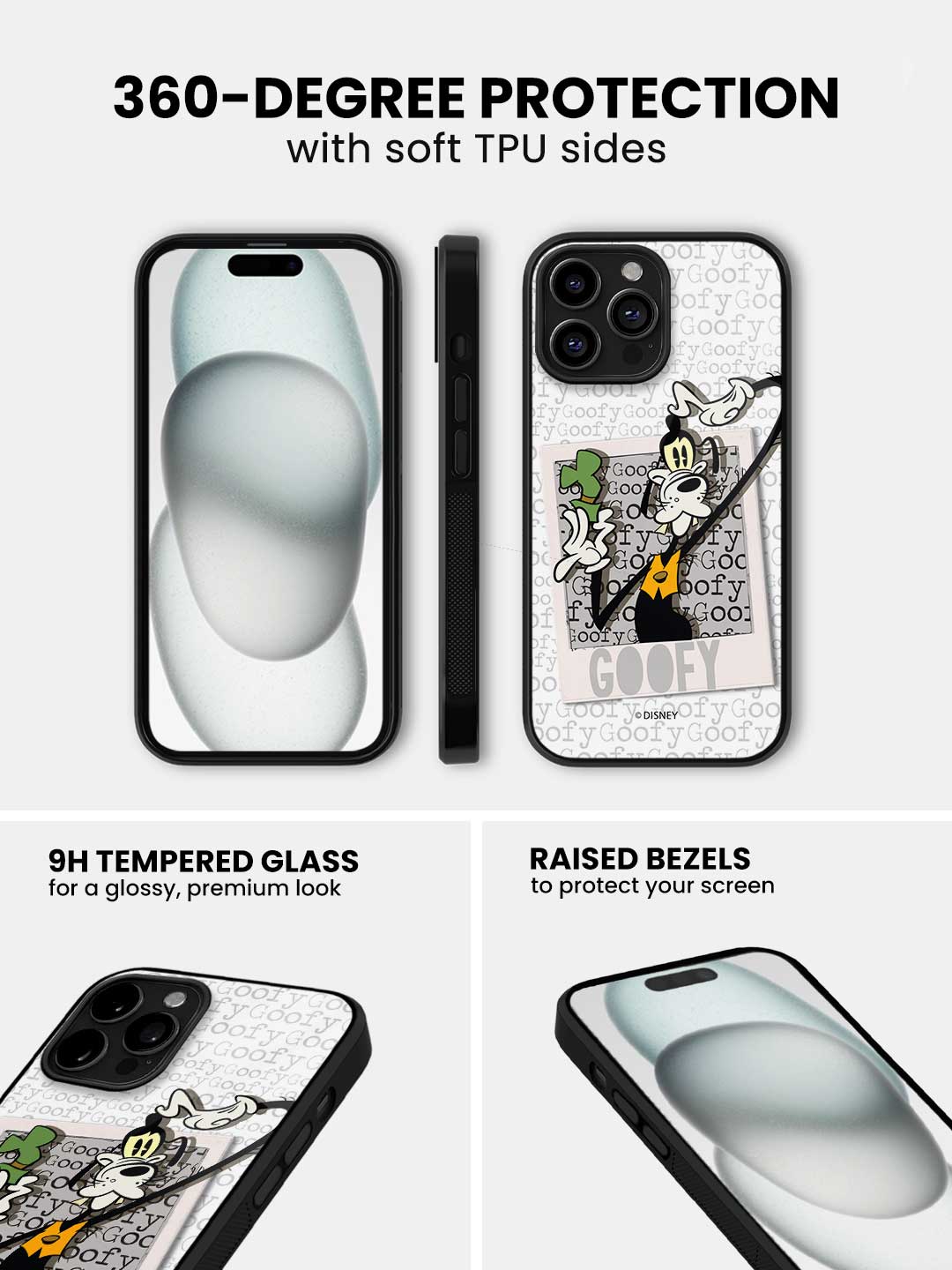 Hello Mr Goofy - iPhone 13 Pro Glass Cover