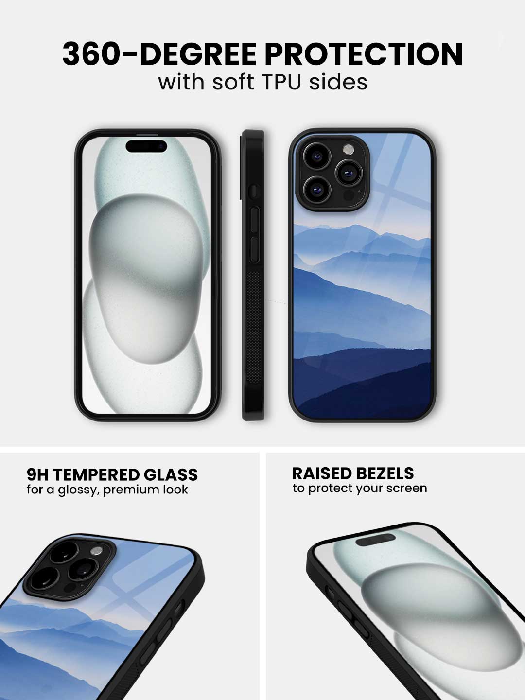 The High Mountains - iPhone 13 Pro Glass Cover