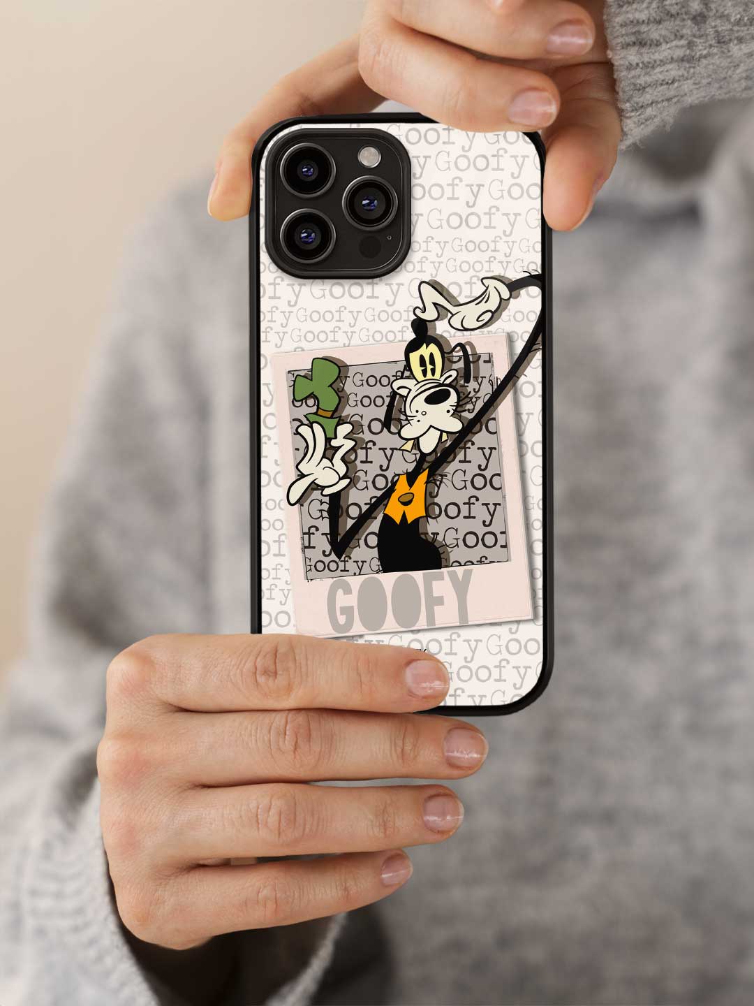 Hello Mr Goofy - iPhone 13 Pro Glass Cover
