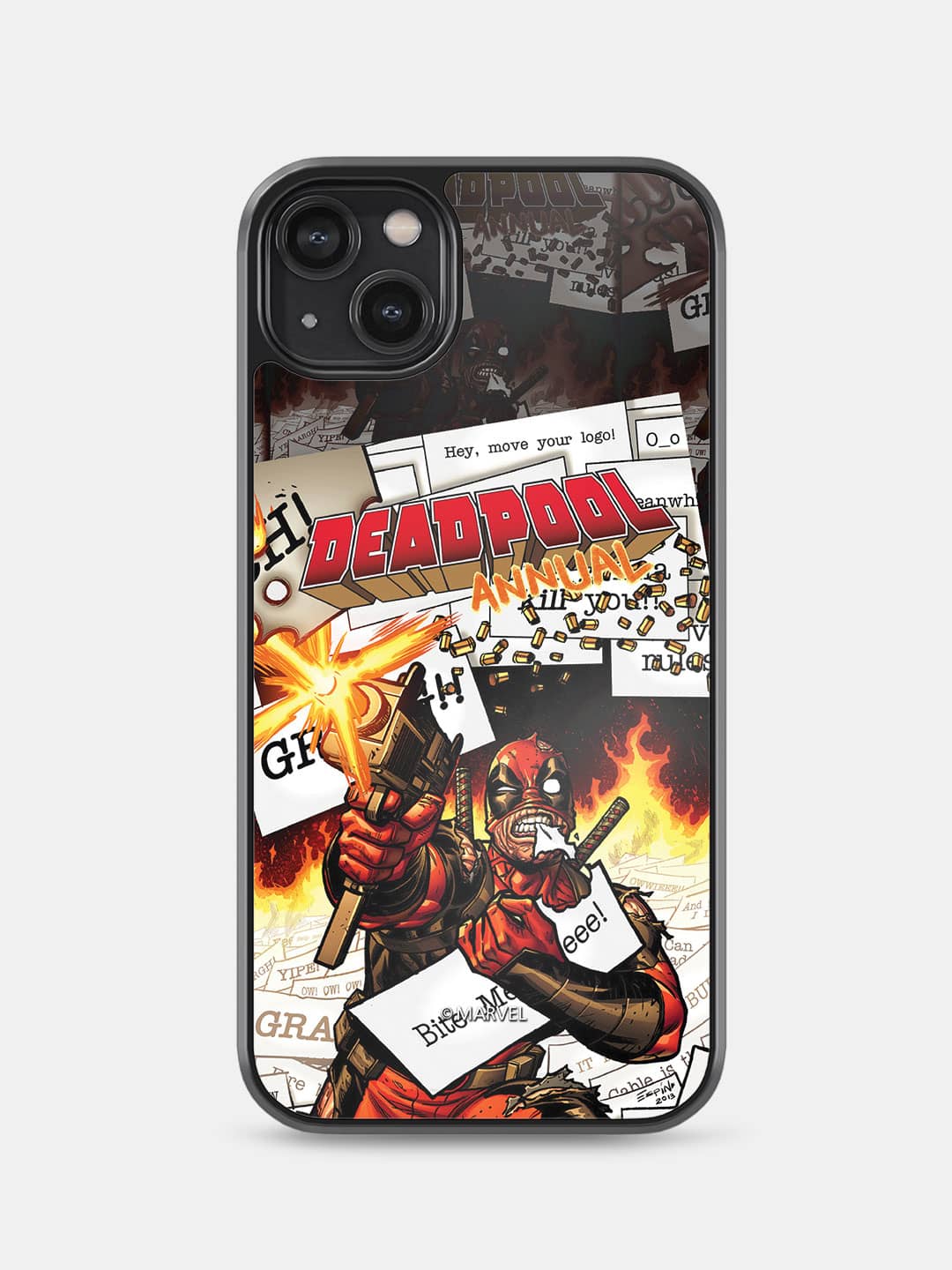 Comic Deadpool - iPhone 14 Plus Cover