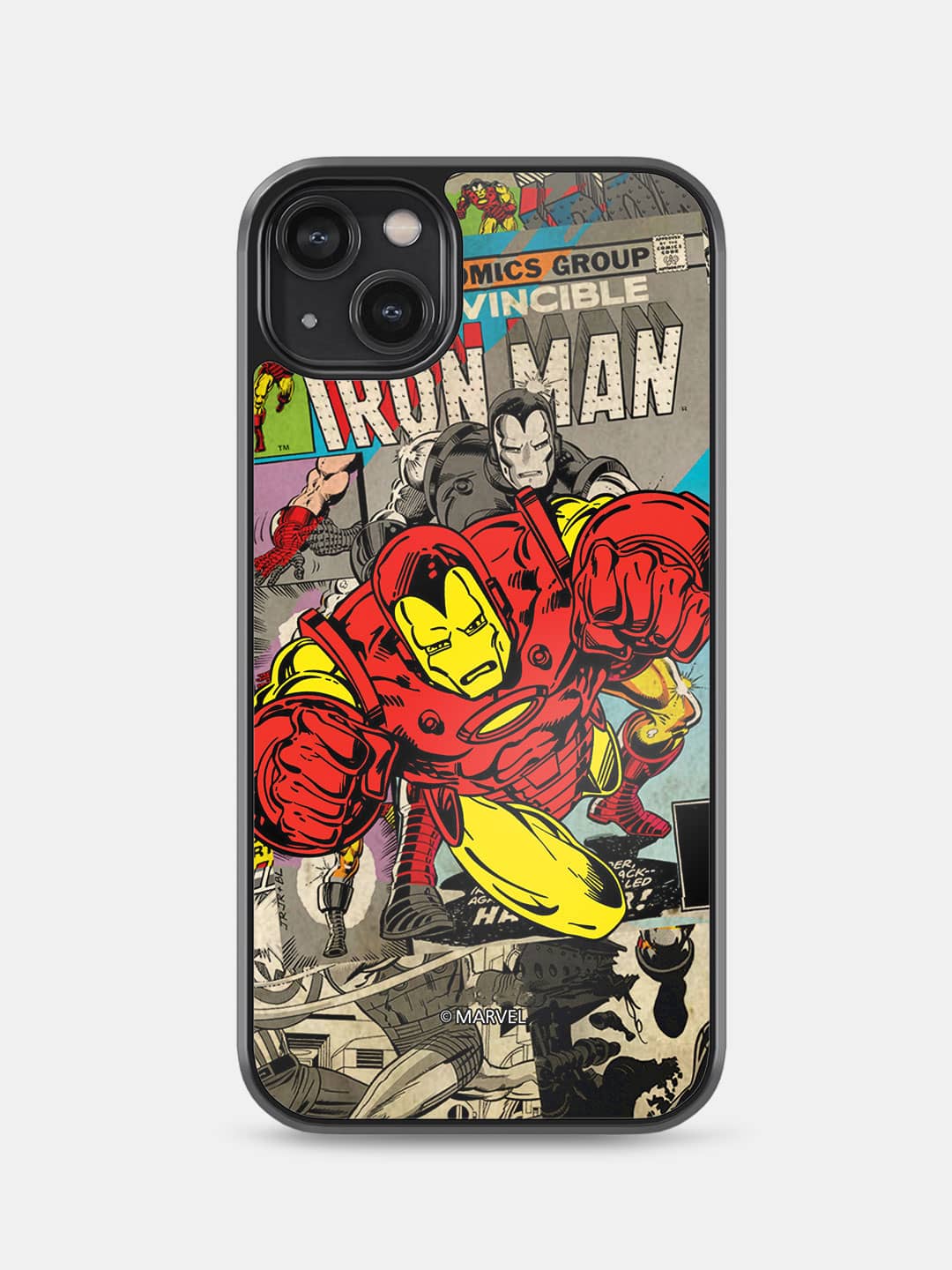Comic Iron Man - iPhone 14 Plus Cover