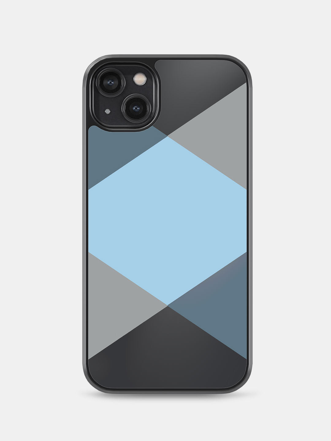 Criss Cross Blue - iPhone 14 Plus Cover