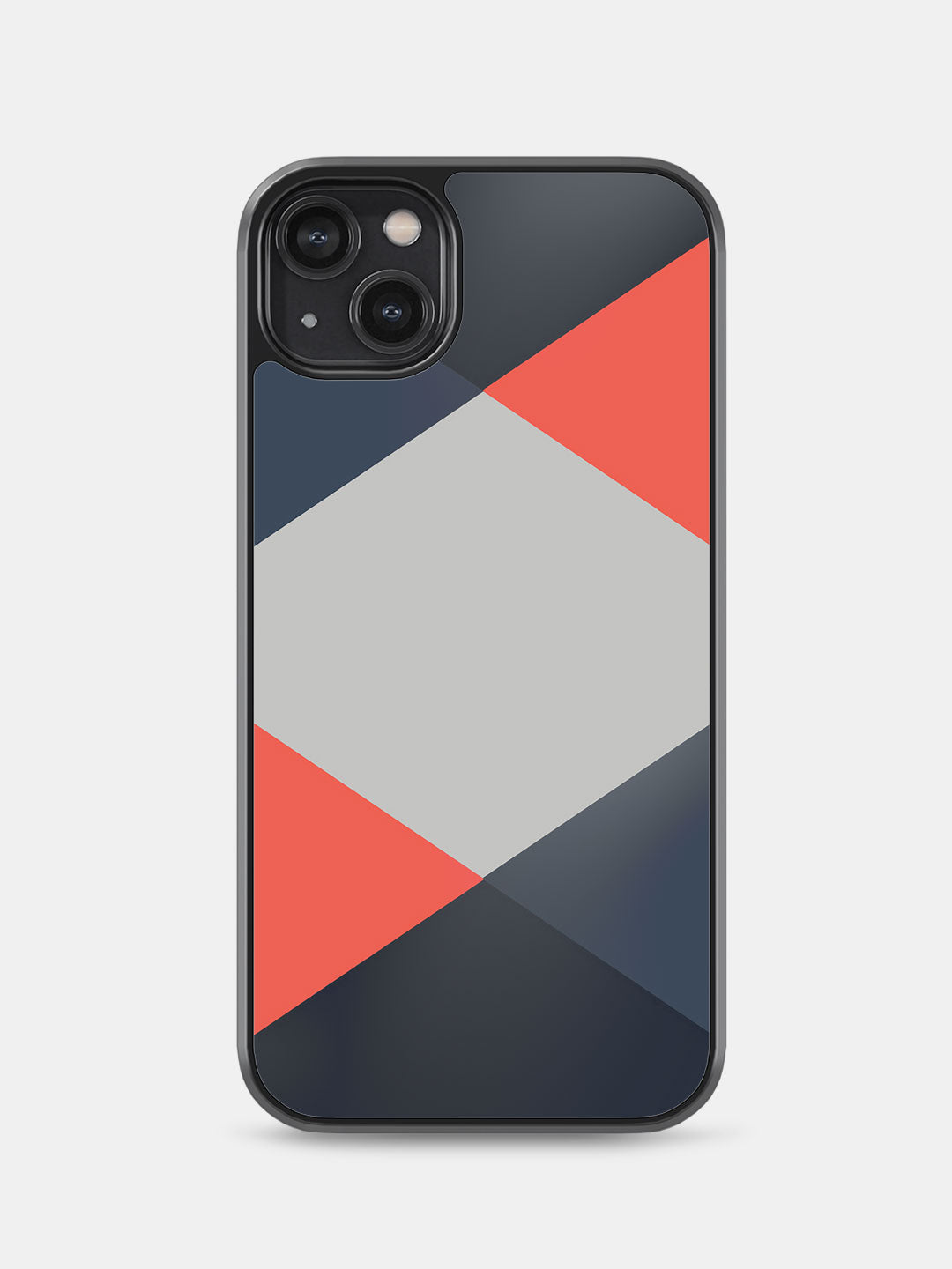 Criss Cross Coral - iPhone 14 Plus Cover
