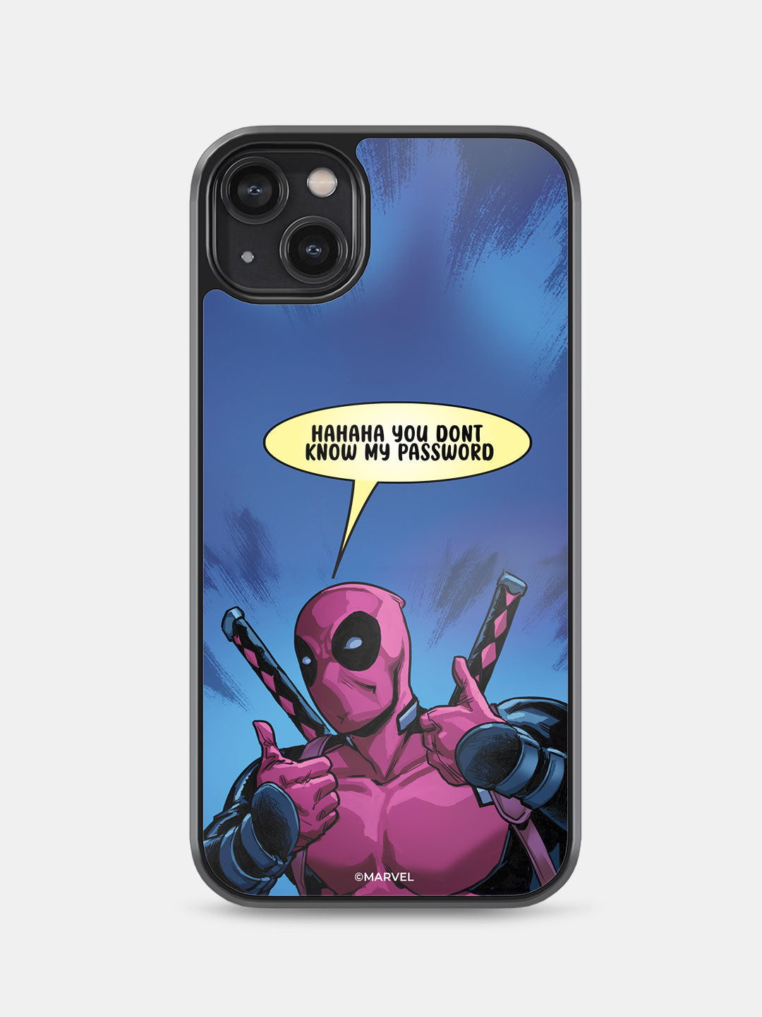 Deadpool Encrypted - iPhone 14 Plus Cover