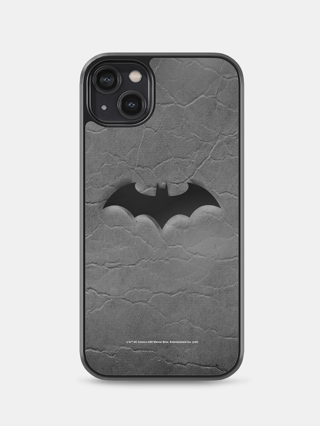 Fade Out Batman - iPhone 14 Plus Bumper Cover