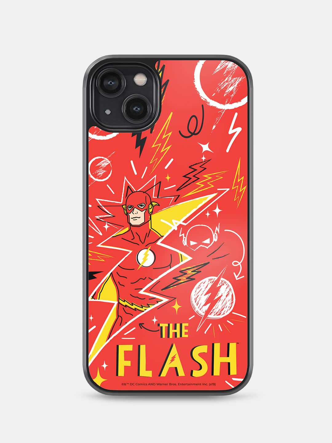Flash Doodle - iPhone 14 Plus Cover