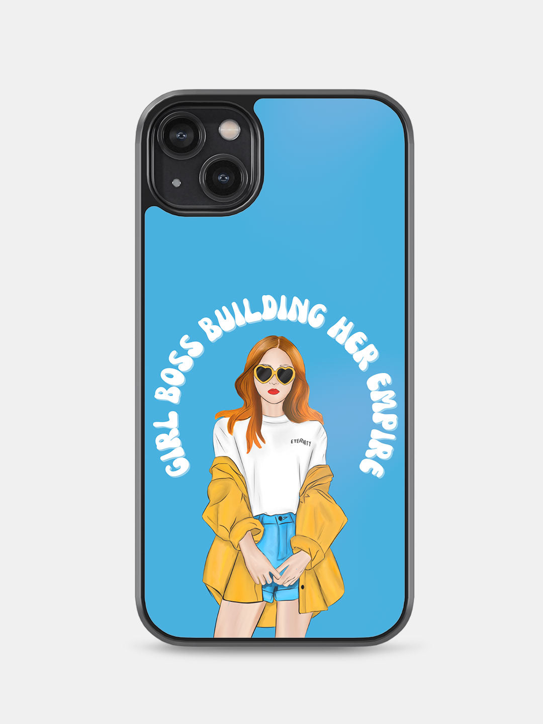 Girl Boss Building Empire - iPhone 14 Plus Cover