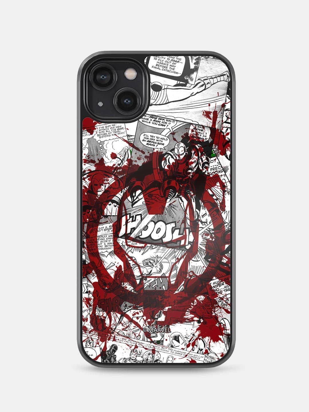 Splash Out Iron Man - iPhone 14 Plus Cover