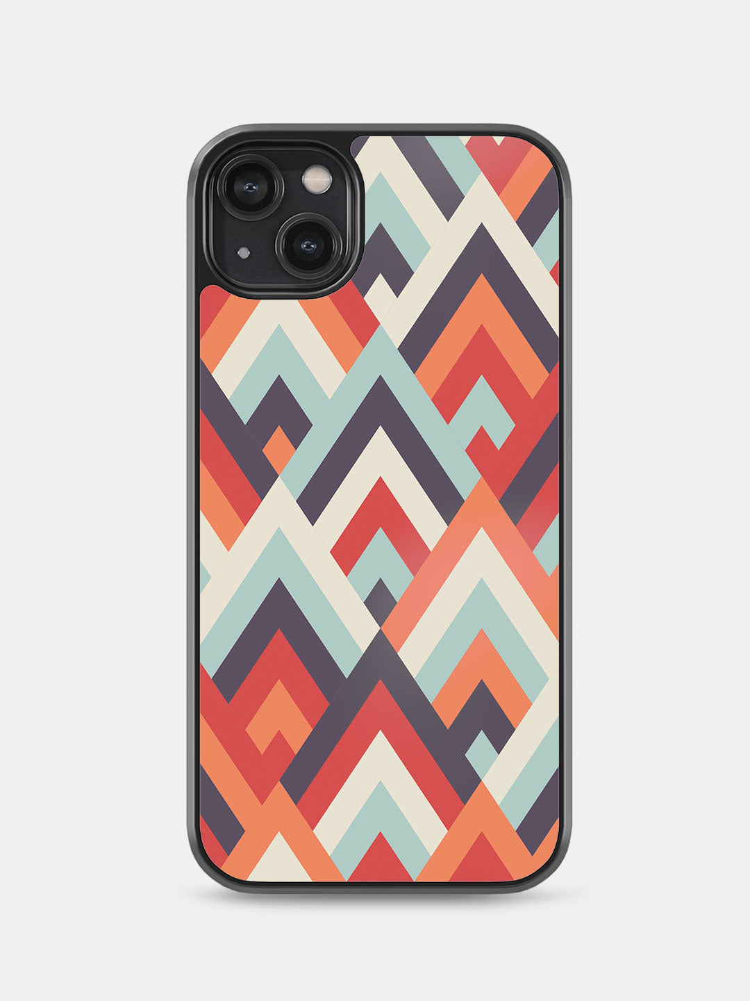 Symmetric Chevron - iPhone 14 Plus Cover