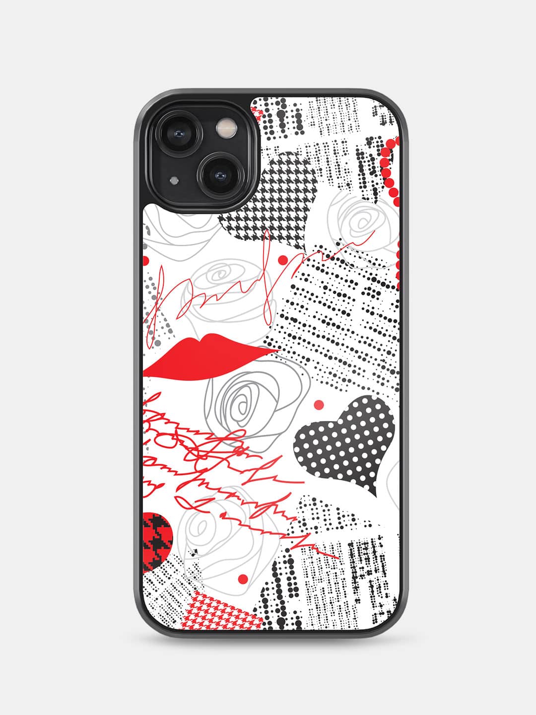 White Love - iPhone 14 Plus Cover