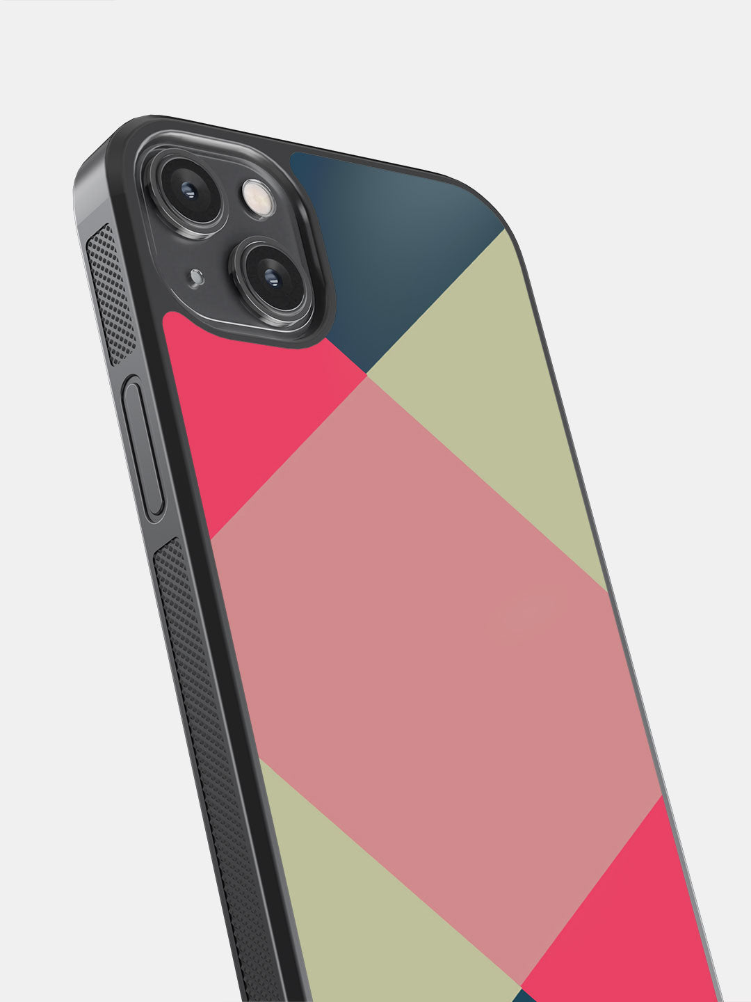 Criss Cross Teal - iPhone 14 Plus Cover