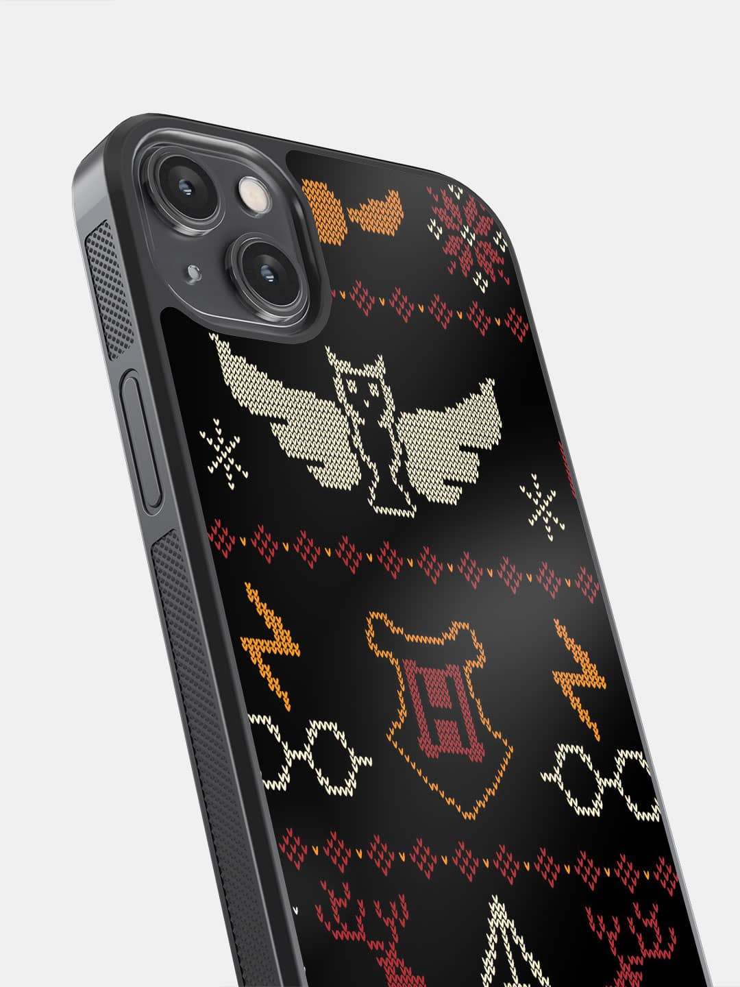 Harry Potter Christmas Pattern - iPhone 14 Plus Bumper Cover