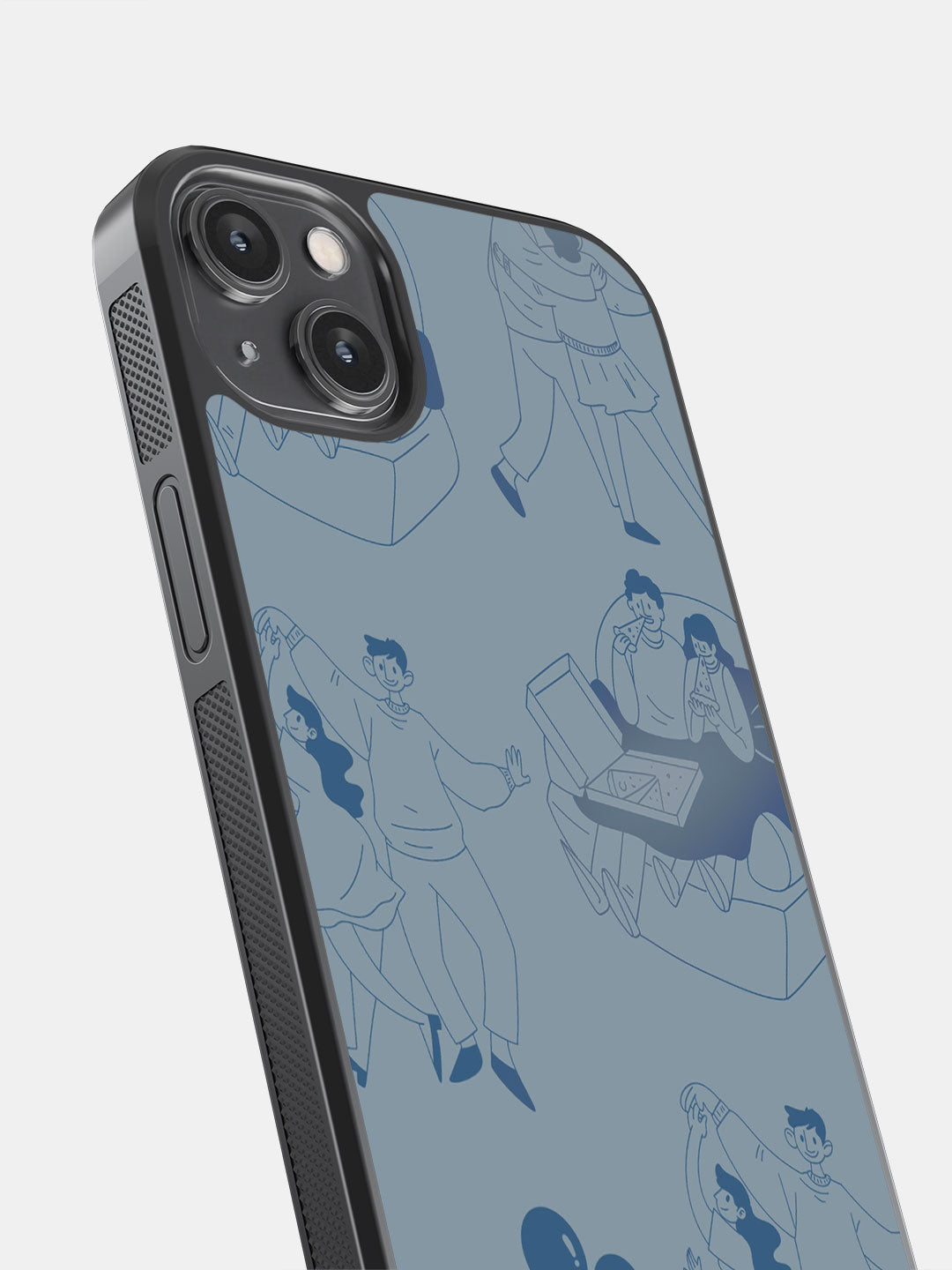 Love Tale Grey - iPhone 14 Plus Bumper Cover