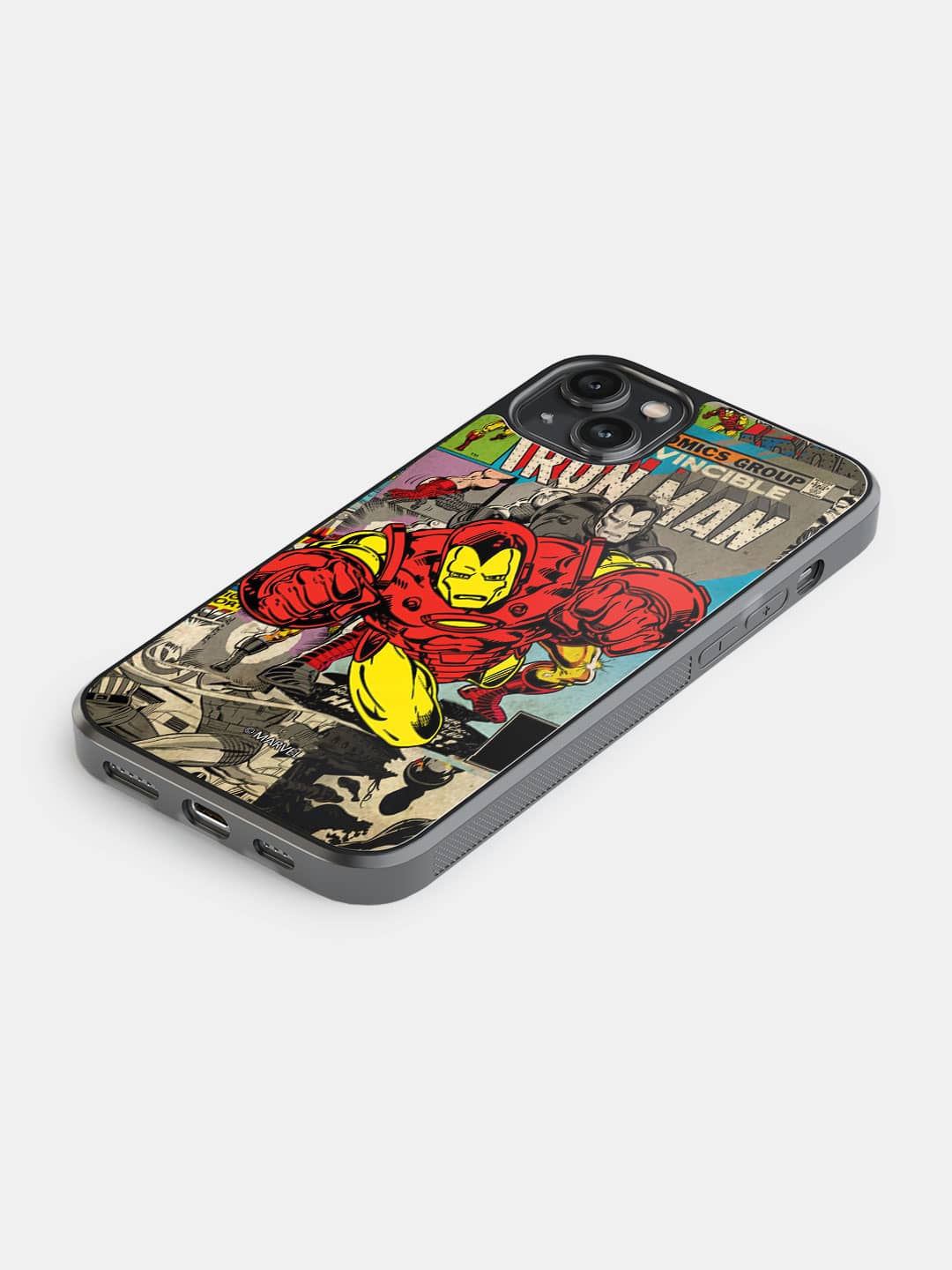 Comic Iron Man - iPhone 14 Plus Cover