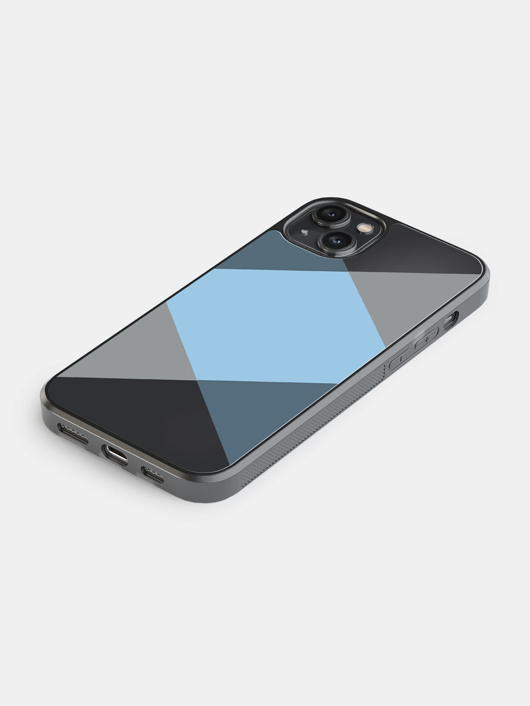 Criss Cross Blue - iPhone 14 Plus Cover