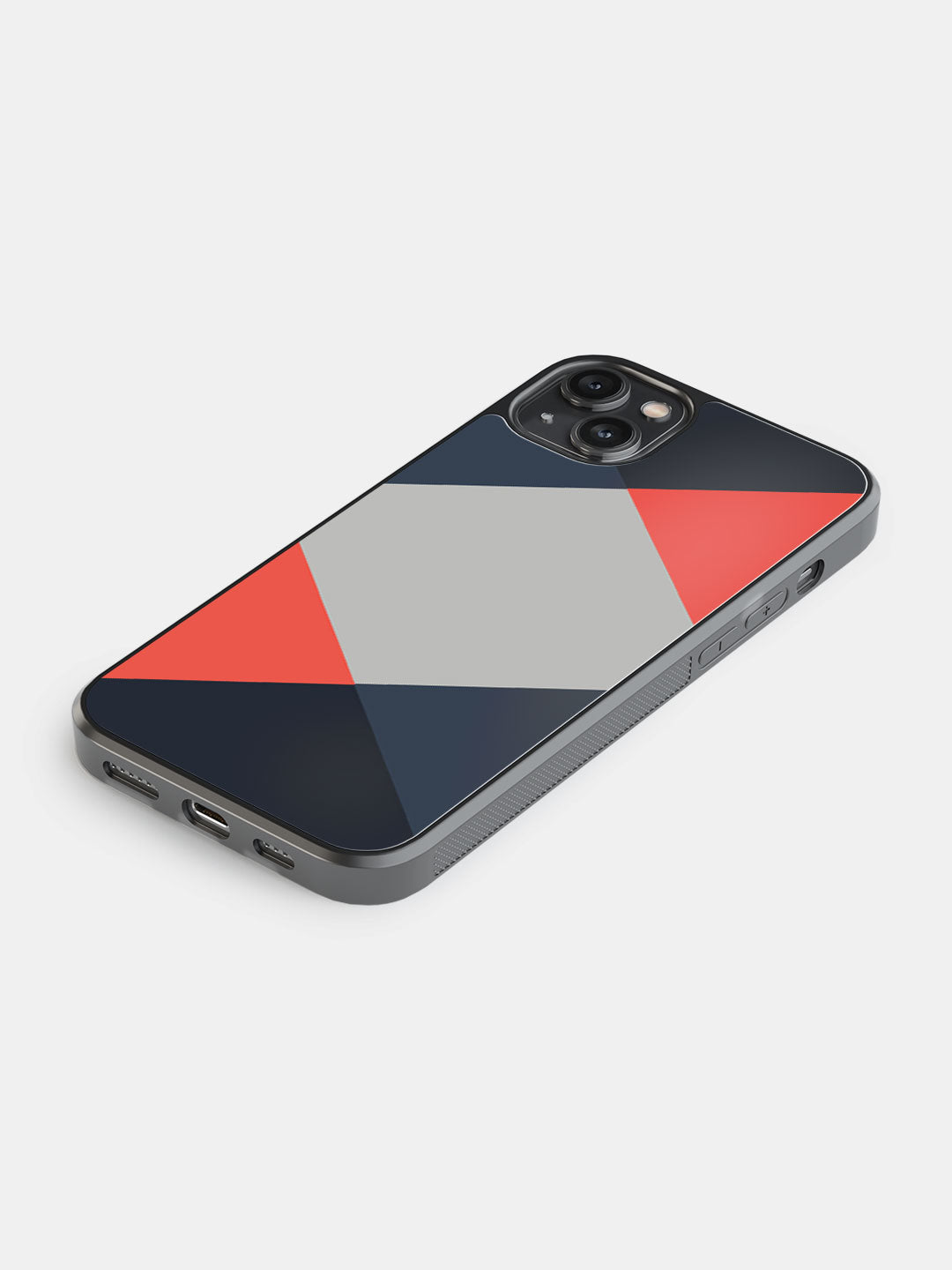 Criss Cross Coral - iPhone 14 Plus Cover