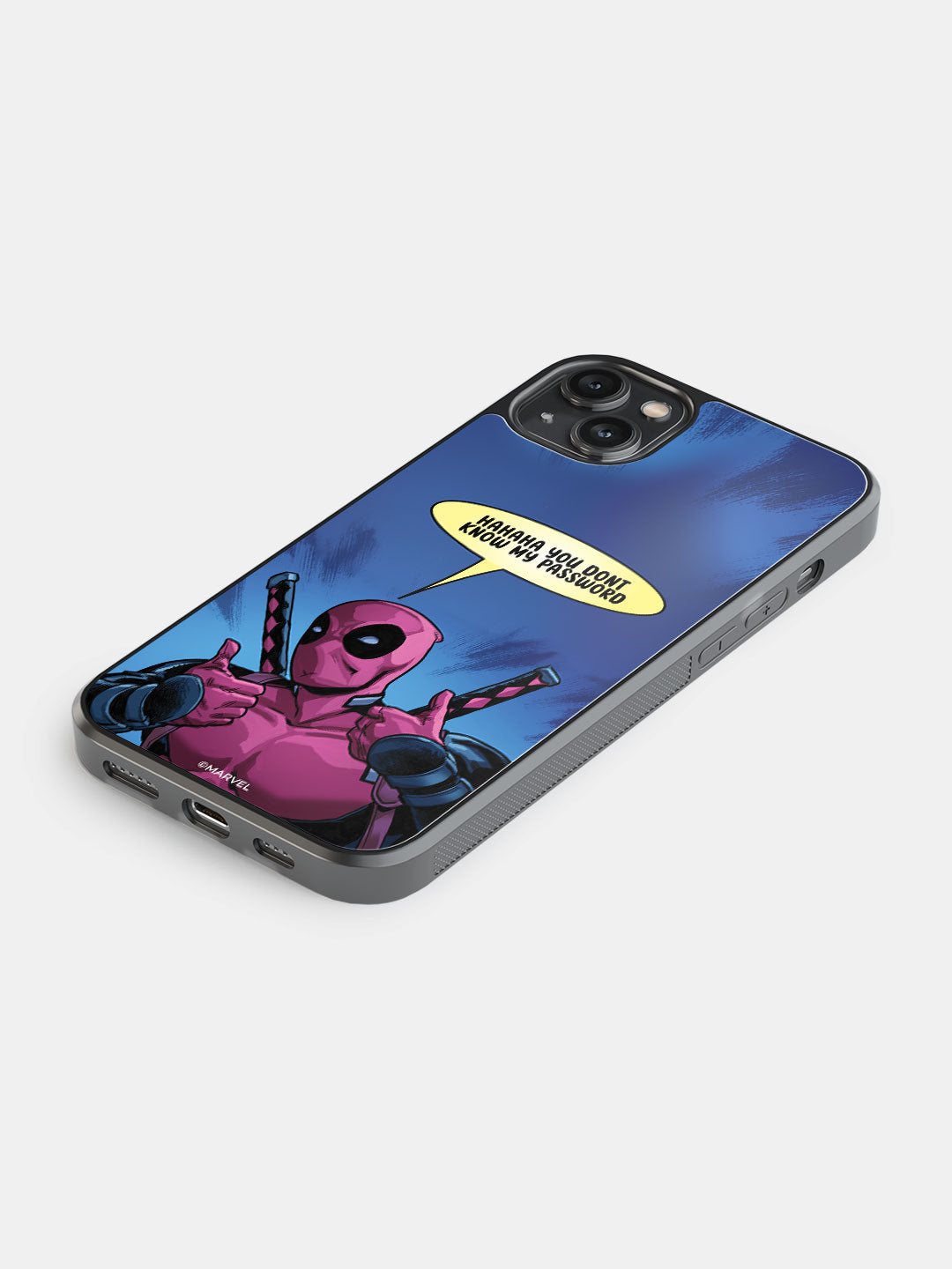 Deadpool Encrypted - iPhone 14 Plus Cover