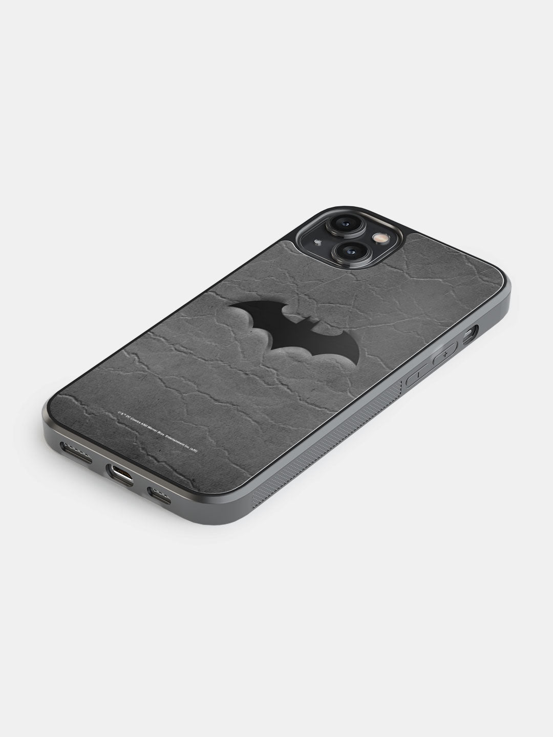 Fade Out Batman - iPhone 14 Plus Bumper Cover