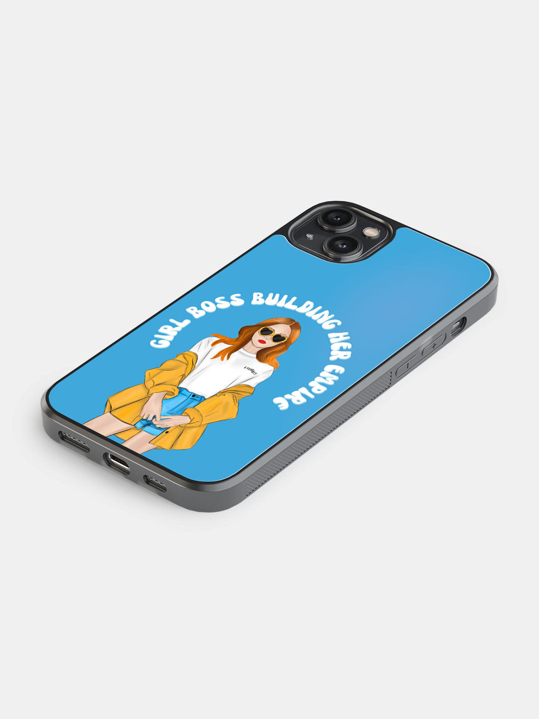 Girl Boss Building Empire - iPhone 14 Plus Cover