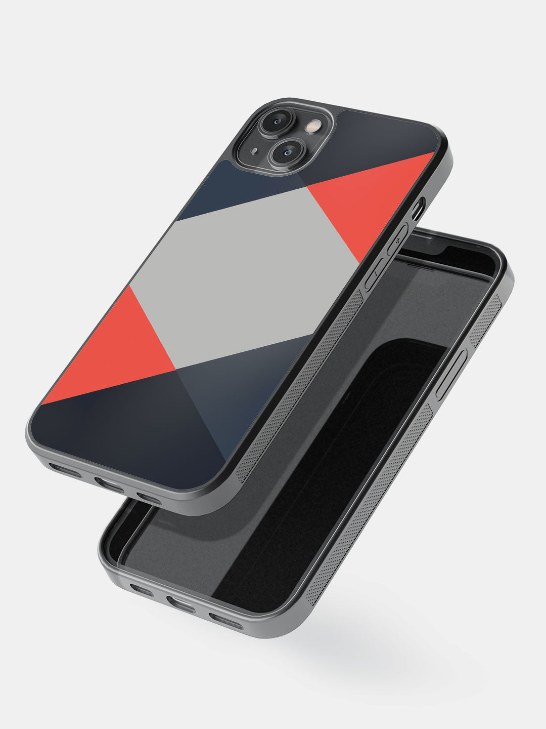 Criss Cross Coral - iPhone 14 Plus Cover